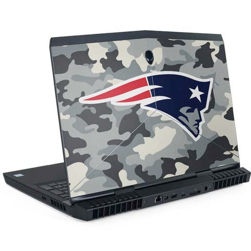 NFL New England Patriots Camo Dell Alienware Skin
