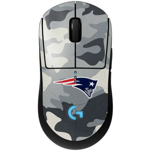 NFL New England Patriots Camo G Pro Wireless Gaming Mouse Skin