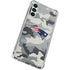 NFL New England Patriots Camo Gabb Phone 4 Clear Case