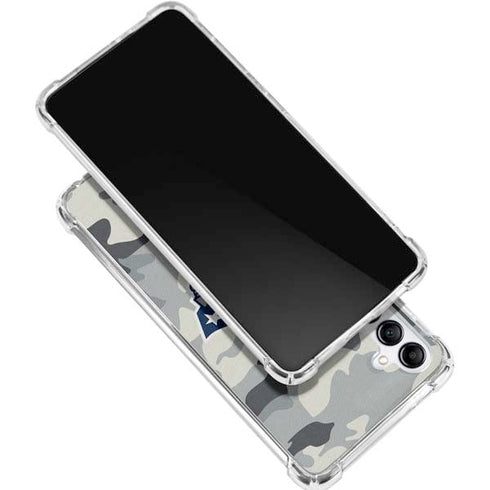 NFL New England Patriots Camo Galaxy A16 5G Clear Case