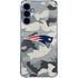 NFL New England Patriots Camo Galaxy A35 5G Clear Case