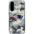NFL New England Patriots Camo Galaxy A36 5G Clear Case