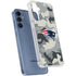 NFL New England Patriots Camo Galaxy A55 5G Clear Case