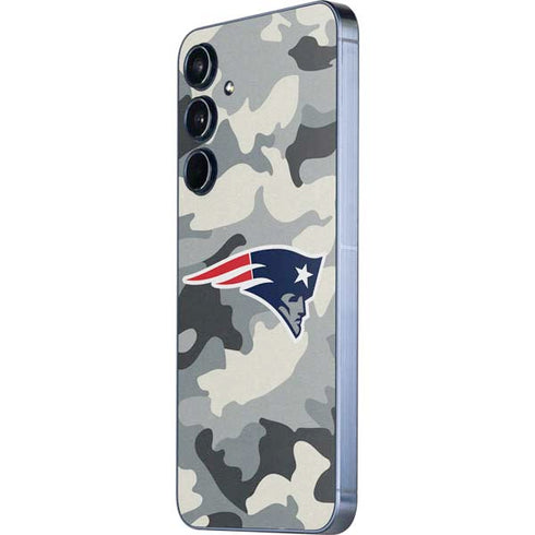NFL New England Patriots Camo Galaxy A55 5G Skin