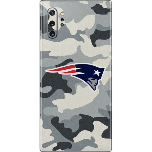 NFL New England Patriots Camo Galaxy Note 10 Plus Skin