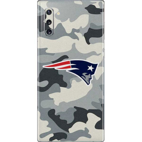 NFL New England Patriots Camo Galaxy Note 10 Skin