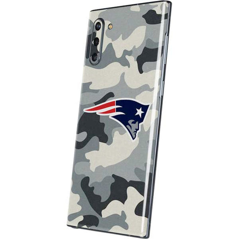 NFL New England Patriots Camo Galaxy Note 10 Skin