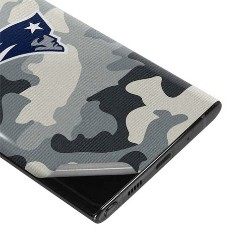 NFL New England Patriots Camo Galaxy Note 10 Skin