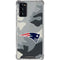 NFL New England Patriots Camo Galaxy Note20 5G Clear Case