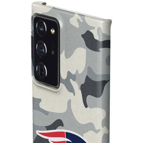 NFL New England Patriots Camo Galaxy Note20 Ultra 5G Lite Case