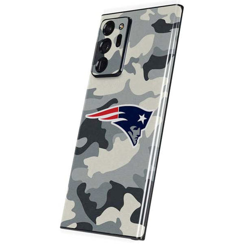 NFL New England Patriots Camo Galaxy Note20 Ultra 5G Skin