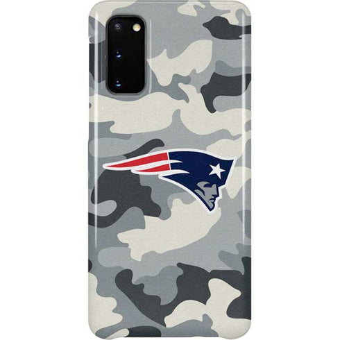 NFL New England Patriots Camo Galaxy S20 Lite Case