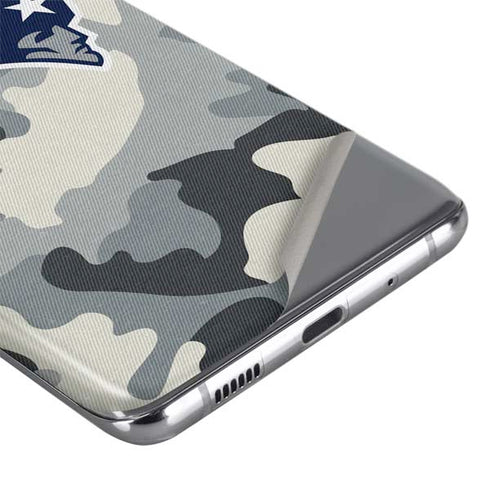 NFL New England Patriots Camo Galaxy S20 Skin