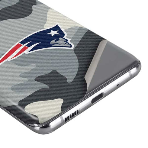 NFL New England Patriots Camo Galaxy S20 Ultra 5G Skin