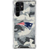 NFL New England Patriots Camo Galaxy S23 Ultra Clear Case
