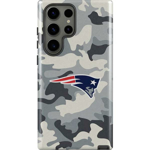 NFL New England Patriots Camo Galaxy S23 Ultra Pro Case