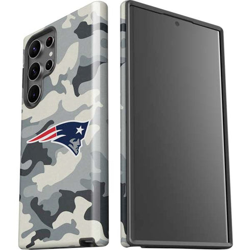NFL New England Patriots Camo Galaxy S23 Ultra Pro Case