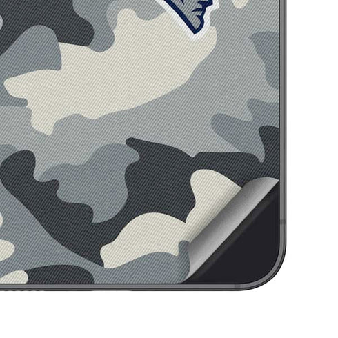 NFL New England Patriots Camo Galaxy S25 Plus Skin