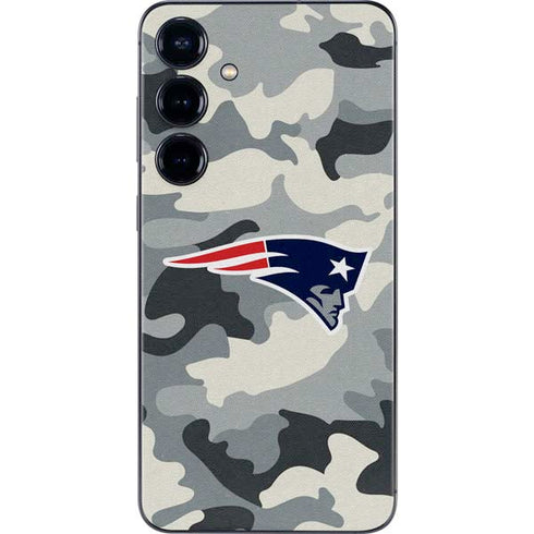 NFL New England Patriots Camo Galaxy S25 Skin