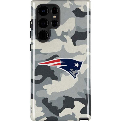 NFL New England Patriots Camo Galaxy S25 Ultra Impact Case