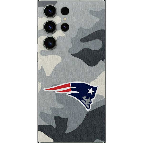 NFL New England Patriots Camo Galaxy S25 Ultra Skin