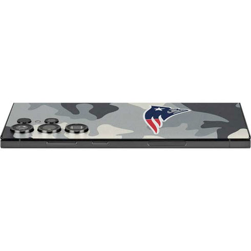 NFL New England Patriots Camo Galaxy S24 Ultra Skin