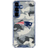 NFL New England Patriots Camo Galaxy S25 Clear Case
