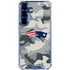 NFL New England Patriots Camo Galaxy S25 Plus Clear Case