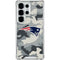 NFL New England Patriots Camo Galaxy S26 Ultra Clear Case