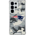 NFL New England Patriots Camo Galaxy S26 Ultra Clear Case