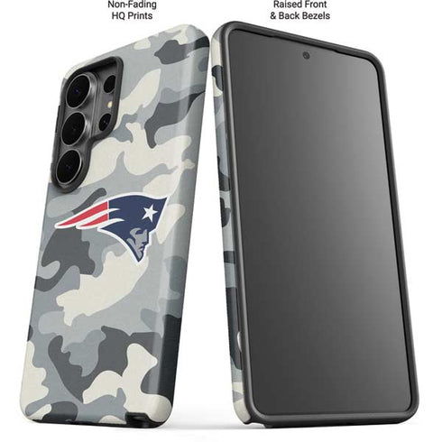 NFL New England Patriots Camo Galaxy S26 Ultra Impact Case