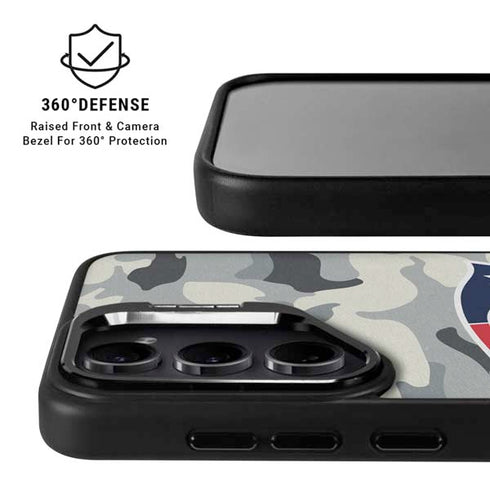 NFL New England Patriots Camo Galaxy S26 Ultra Kickstand Case