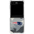 NFL New England Patriots Camo Galaxy Z Flip6 Clear Case