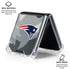 NFL New England Patriots Camo Galaxy Z Flip6 Clear Case