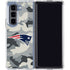 NFL New England Patriots Camo Galaxy Z Fold5 5G Clear Case