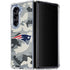 NFL New England Patriots Camo Galaxy Z Fold5 5G Clear Case