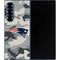 NFL New England Patriots Camo Galaxy Z Fold6 Skin