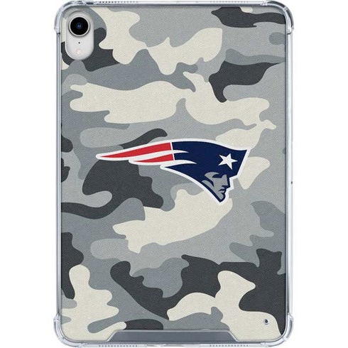 NFL New England Patriots Camo iPad 11th Gen (2025) Clear Case