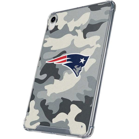 NFL New England Patriots Camo iPad 11th Gen (2025) Clear Case