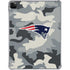 NFL New England Patriots Camo iPad Pro 11in (2024) Clear Case