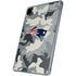 NFL New England Patriots Camo iPad Pro 11in (2024) Clear Case