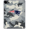 NFL New England Patriots Camo iPad Pro 12.9in (2020) Clear Case