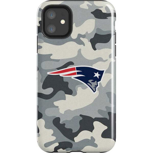 NFL New England Patriots Camo iPhone 11 Impact Case