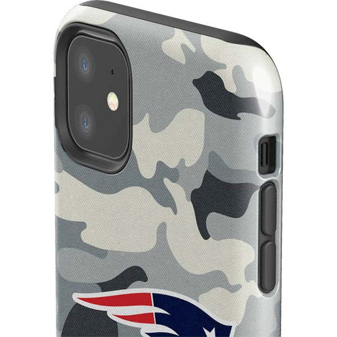 NFL New England Patriots Camo iPhone 11 Impact Case