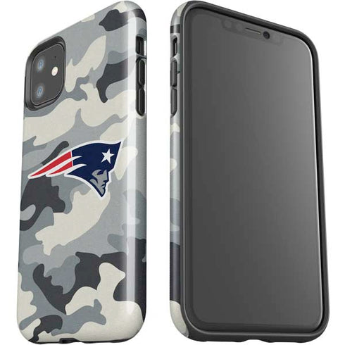 NFL New England Patriots Camo iPhone 11 Impact Case