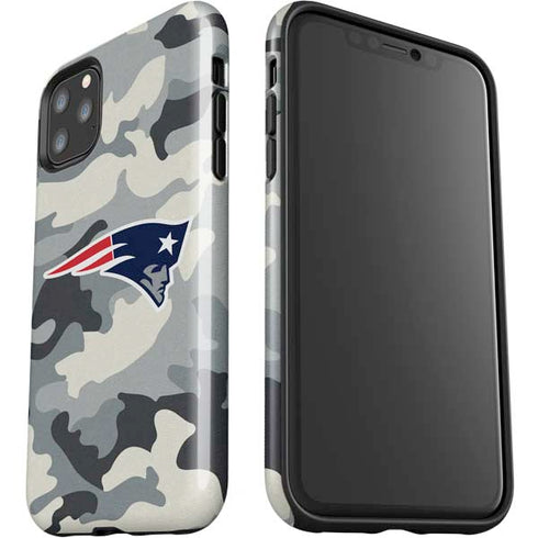 NFL New England Patriots Camo iPhone 11 Pro Max Impact Case
