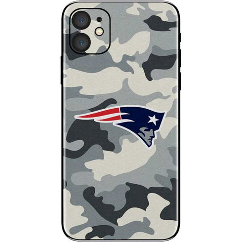 NFL New England Patriots Camo iPhone 11 Skin