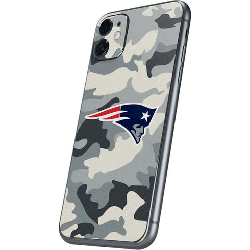 NFL New England Patriots Camo iPhone 11 Skin