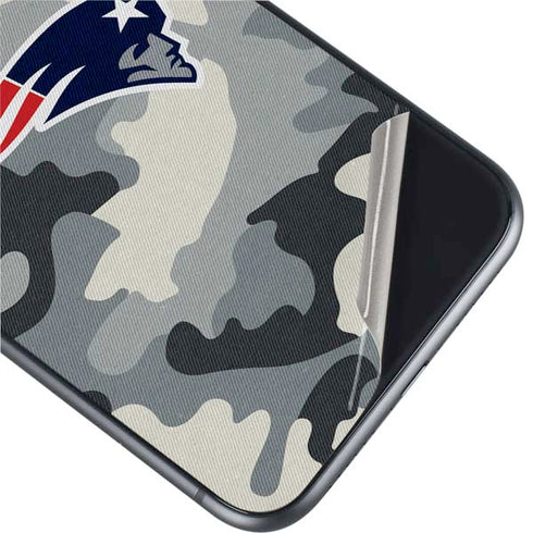 NFL New England Patriots Camo iPhone 11 Skin