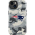 NFL New England Patriots Camo iPhone 15 Impact Case